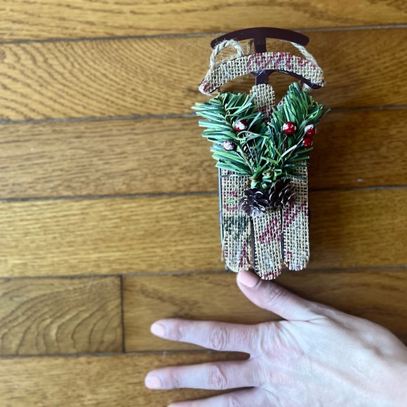 Christmas ornament sled - Picture 3 of 6